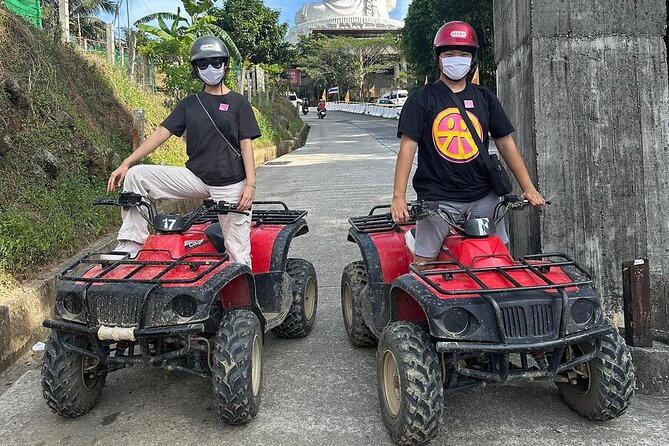 1 Hour Phuket ATV on Tour + Big Buddha - ATV training that actually gets you moving