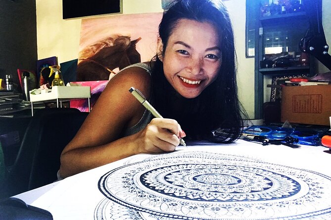 3 Hours Mandala Art Workshop Activity in Phuket - Reiki option at the same studio: a possible add-on