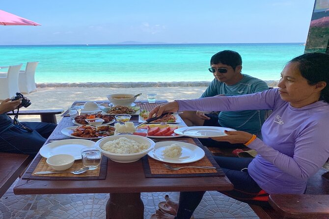 3-Island Speedboat Tour: Racha Noi, Racha Yai & Maiton - Stop 3 at Koh Racha Yai: Lunch at Midday, Plus More Snorkel Time