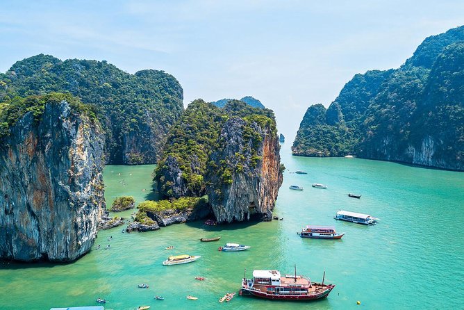 5 in 1 James Bond Tour by Long Tail Boat - Your Phuket pickup and the long road to Phang Nga Bay