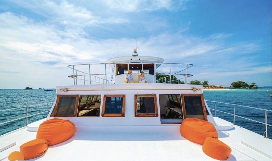 Amazing Coral Island & Sunset Dinner with Power Catamaran - Laem Krating viewpoint: sunset photos without the chaos