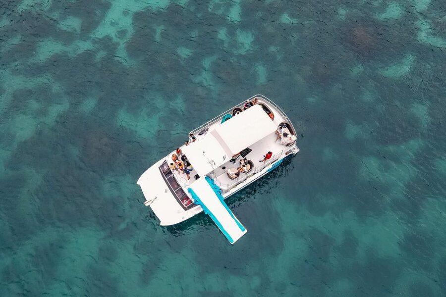 Amazing Coral Island & Sunset Dinner with Power Catamaran - Comfort, fitness, and the one thing you can’t control: weather