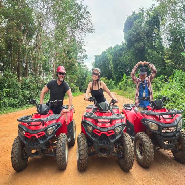 Atv adventure in jungle & city tour Phuket landmarks - Weekend night markets: Saturday and Sunday street food time
