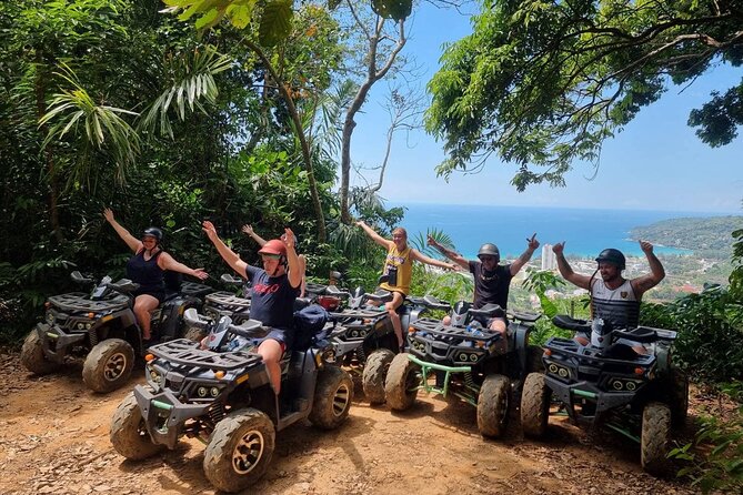 ATV Big Buddha Phuket Viewpoint - Jungle Riding Downhill: What the Track Feels Like in Real Life