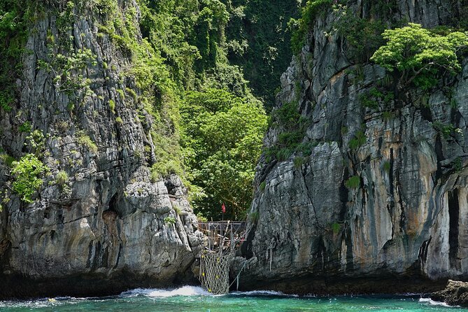 Best of Phi Phi Island Adventure Day Tour with Lunch from Phuket - Stop 1: Pileh Bay and Green Island snorkeling time