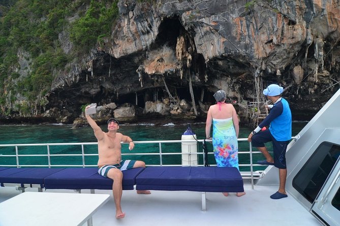 Blu Anda Catamaran to Phi Phi from Phuket - Snorkeling and swimming stops that drive the day (Lana Bay and Monkey Bay)