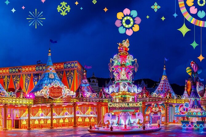 Carnival Magic Phuket Tickets - Entering Carnival Magic: themed zones, photo spots, and getting your bearings