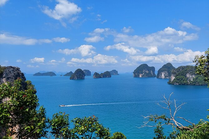 - Comfortable boat for cruising in Phang Nga Bay - The "Must-Do"! - Stop 2: Koh Hong Island—lagoon time, wildlife, and the 360-degree viewpoint