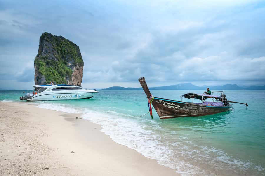 Early Bird Krabi 4 Islands from Phuket/Khaolak - Thale Waek Stop in Krabi Province: The Scenic Break Before the Islands