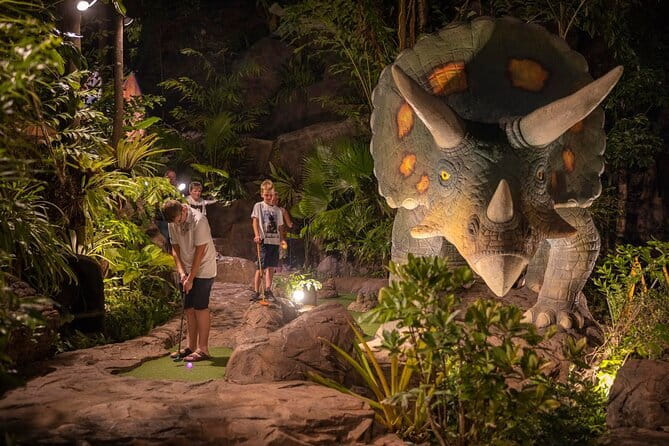Exclusive Jurassic Mini-Golf Ticket at Dino Park Phuket - Your 1-Hour Game Plan Through 18 Dinosaur Holes