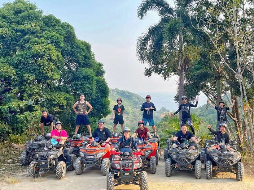 From Phuket: ATV Scenic Routes with Karon and Patong Views - What you actually ride: plantations, dirt sections, and viewpoint stops