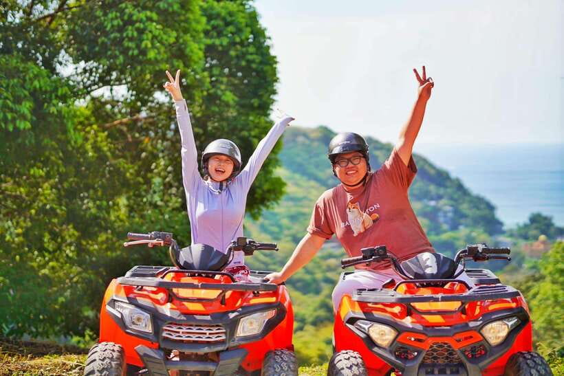 From Phuket: ATV Scenic Routes with Karon and Patong Views - Training on the ATV: how the guides keep it exciting and safe