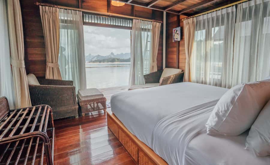 From Phuket: Cheow Lan Lake Overnight Resort Stay with Meals - Longtail boat sightseeing plus jungle walk: Day 1 in the right order