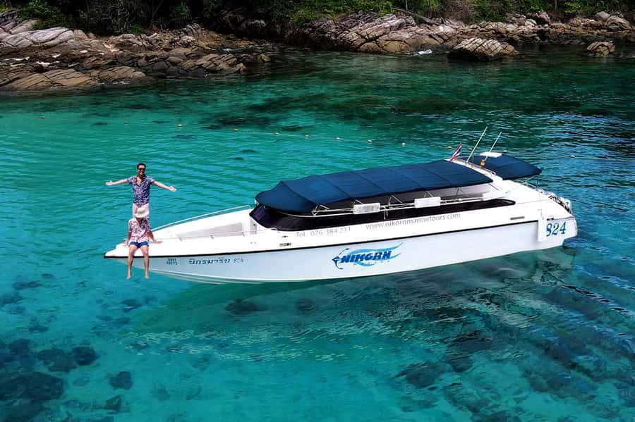 From Phuket: Coral Island Kahung Beach Speedboat Trip - Phuket to Coral Island: the real payoff is how fast you get there