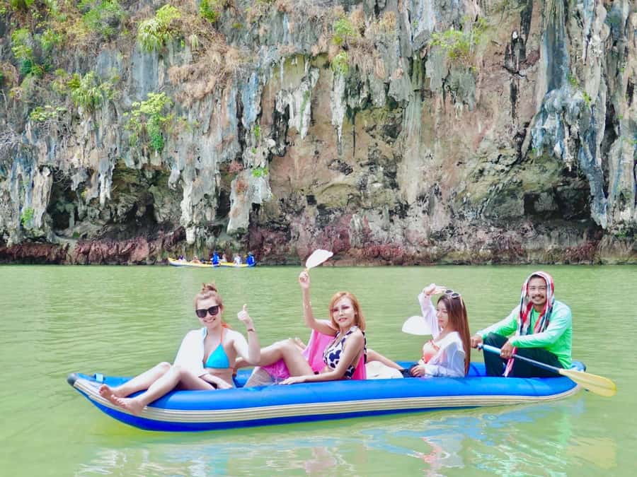 From Phuket : James Bond Island Tour with Cave Canoeing - Sea cave canoeing: the real highlight on the water