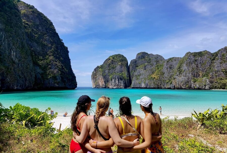 From Phuket: Krabi Transfer with Phi Phi Longtail Boat Tour - Return to Krabi/Ao Nang: shared speedboat, private taxi, and a clean finish