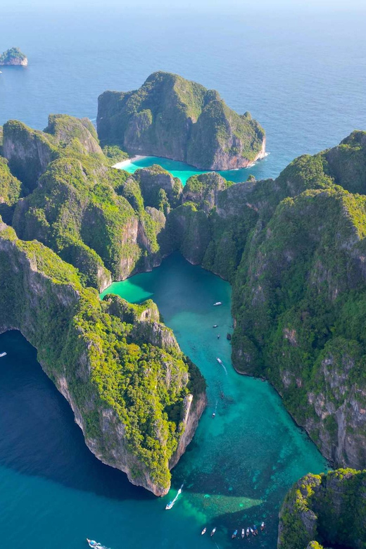 From Phuket: Krabi Transfer with Phi Phi Longtail Boat Tour - Phuket pickup and the shared speedboat hop