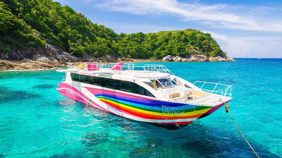 From Phuket: Lazy Snorkel & Explore at Bamboo & Phi Phi - Speed Catamaran Basics: Comfort, Life Jackets, and Real Swim Time
