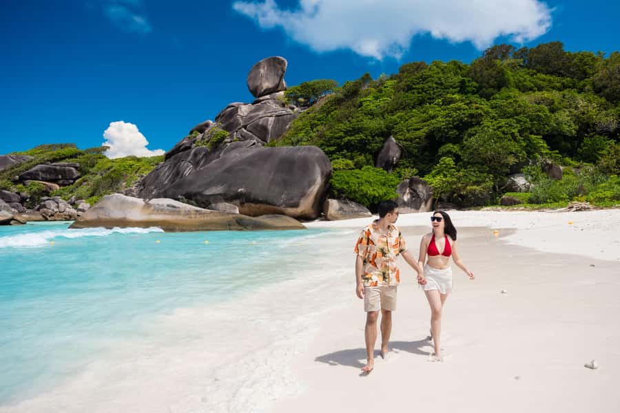 From Phuket or Khaolak : Similan Islands Day Trip - Early pickup and the Love Andaman pier routine (the part that makes the day smoother)