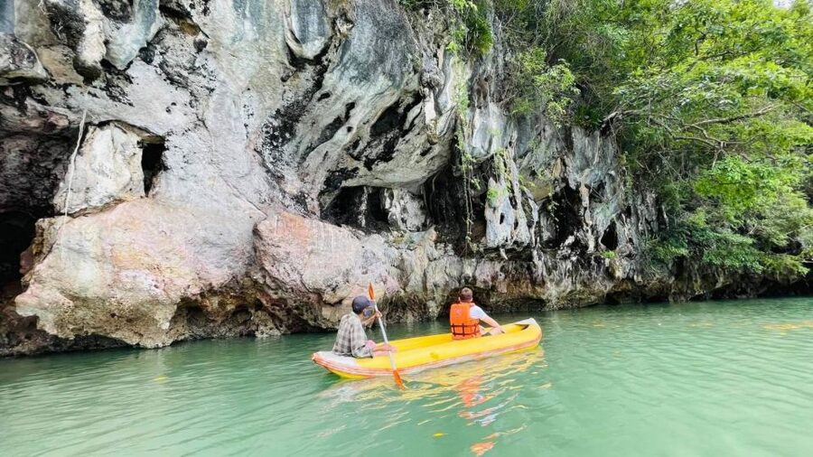 From Phuket: Phang Nga Bay and Canoeing Tour by Big Boat - Guides and onboard atmosphere: what makes it feel easy