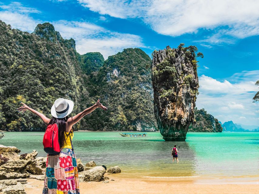 From Phuket: Phang Nga Bay and Canoeing Tour by Big Boat - James Bond Island: Tapu rock, Khao Phing Kan, and photo time