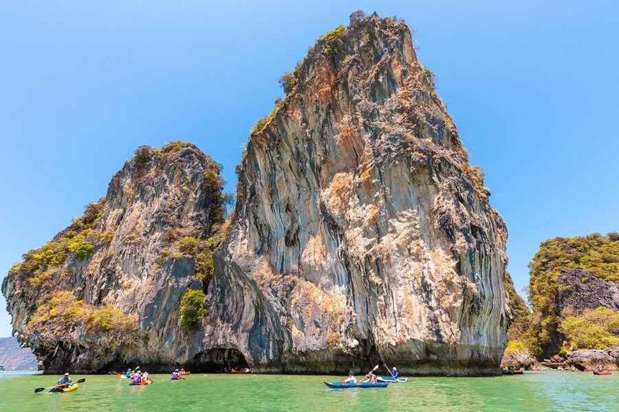 From Phuket: Phang Nga Bay and Canoeing Tour by Big Boat - Pickup to Ao Po Pier: the start you should not wing