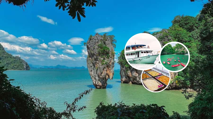 From Phuket: Phanga Nga Bay Boat Day Tour with Lunch - Swim time and open-water reality: What to expect near the boat