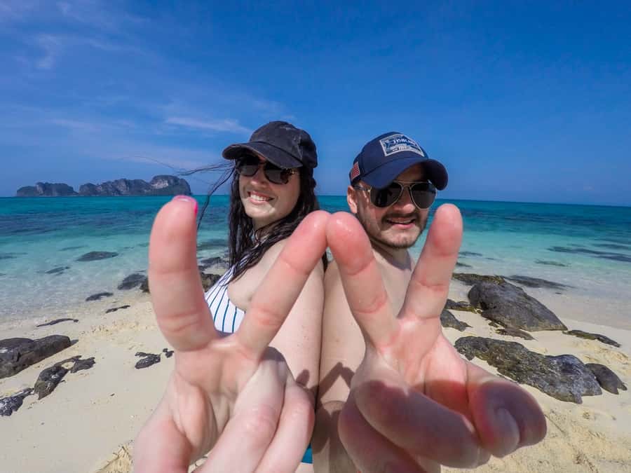 From Phuket: Phi Phi and Maya Bay Snorkeling by Speedboat - Phi Phi Don lunch by the sea: one meal that actually anchors the day
