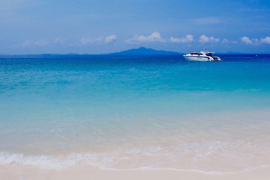 From Phuket: Phi Phi Island Dawn Tour with Lunch - Bamboo Island: clear water and a classic stop