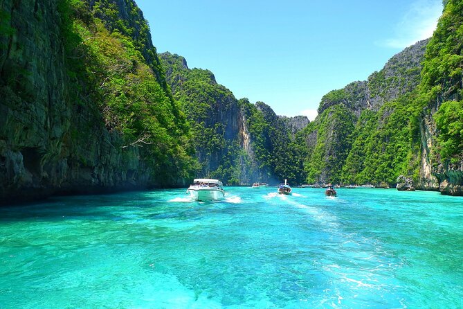 From Phuket: Phi Phi, Maya Bay & Khai Islands Speedboat Tour - Safety and comfort on a fast boat day