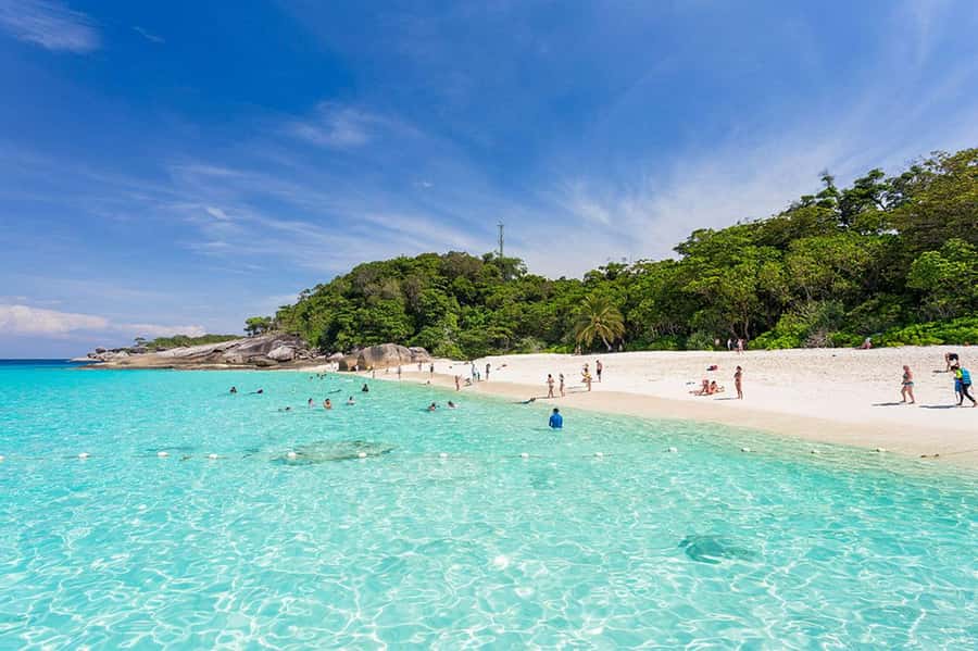 From Phuket: Similan Islands Snorkeling Trip by Speedboat - Koh Similan (Island 8): Sailboat Rock viewpoint and Donald Duck Bay