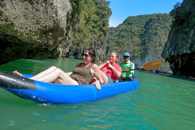 Full-Day Private James Bond Island Speedboat Charter by V.Marine Tour - Royal Phuket Marina to Phang Nga Bay: Hong Island, canoe time, and Panak cliffs