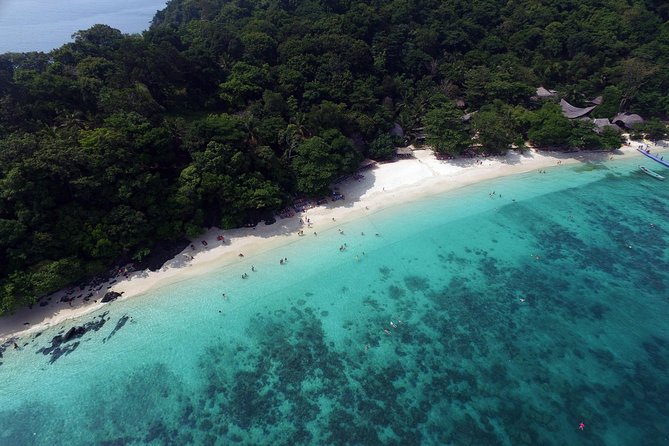 Full-Day Private Phi Phi Islands Speedboat Charter - Stop 2: Bamboo Island for sand time and optional snorkeling