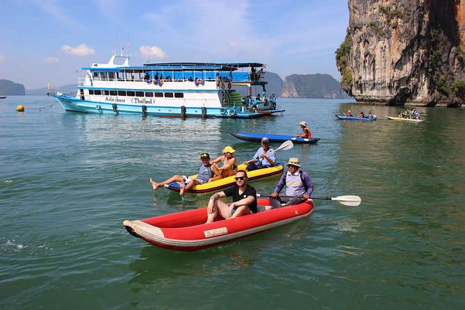 James Bond & Canoeing Day Trip with Lunch - Lawa or Naka Island beach time: where you actually swim