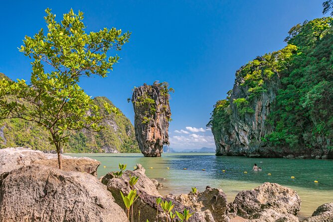 James Bond Island by Big Boat with Canoeing - Koh Panak Cave Area by Canoe: Diamond Stalactites and Mangroves