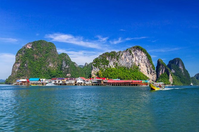 James Bond Island by Speedboat - Lunch at Panyee Island: fuel at a floating restaurant