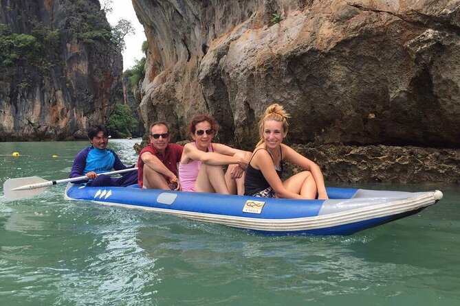 James Bond Island Day Tour with Kayaking Experience by Speed Boat from Phuket - Panak Island and Ice Cream Cave: short walks, big rock drama