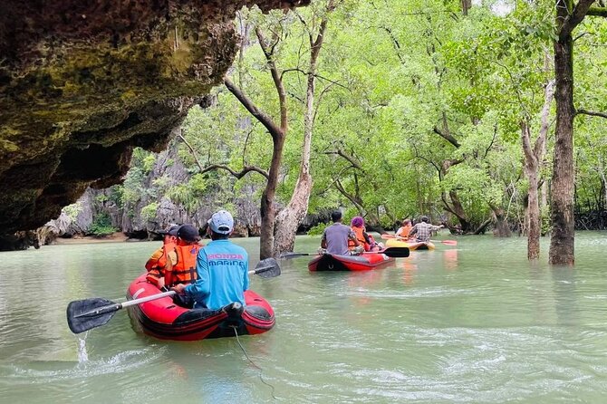 James Bond Island Day Tour with Kayaking Experience by Speed Boat from Phuket - Naka Island and Rang Yai: beach time after the limestone marathon