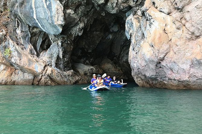 James Bond Island, Panak & Hong Island Trip + 1 Canoeing By Big Boat From Phuket - Hong Island sightseeing: the scenery without the full time drain