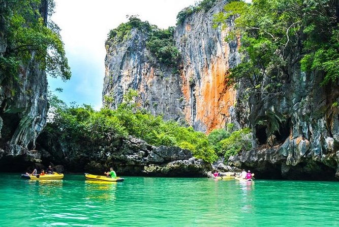 James Bond Island & Phang Nga Bay with Canoeing By Big Boat From Phuket - Ko Hong area canoeing: second cave-and-mangrove session