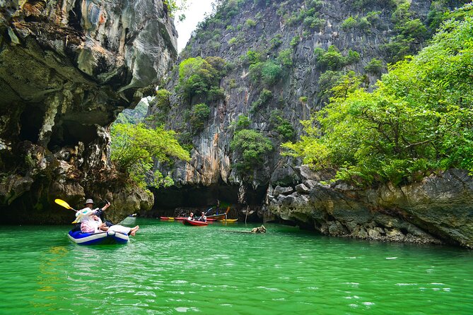James Bond Island Speedboat Adventure from Phuket - Panak Cave area canoeing: mangroves, caves, and a slower pace