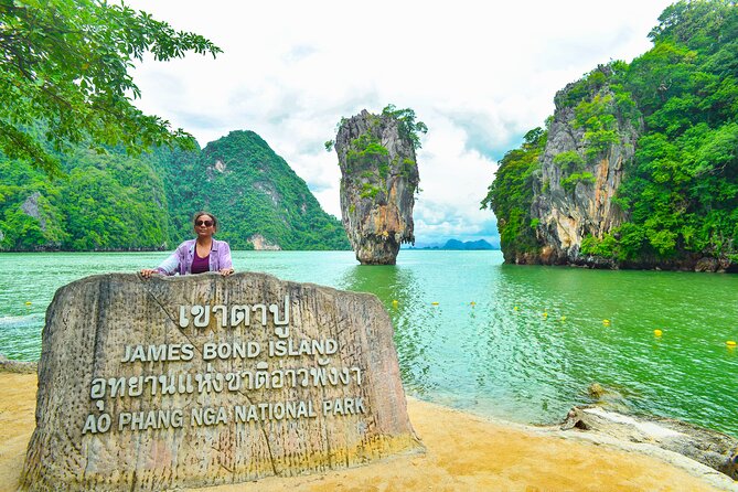 James Bond Island Speedboat Adventure from Phuket - Naka Island beach break: swim time and optional canoeing