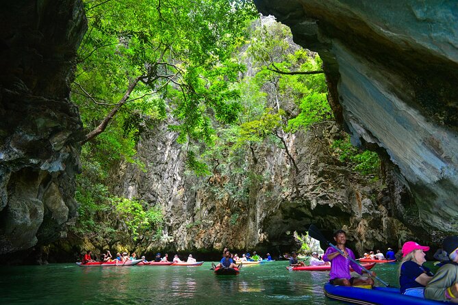 James Bond Island Speedboat Adventure from Phuket - Ko Hong lagoons: the canoe segment that feels like a breather