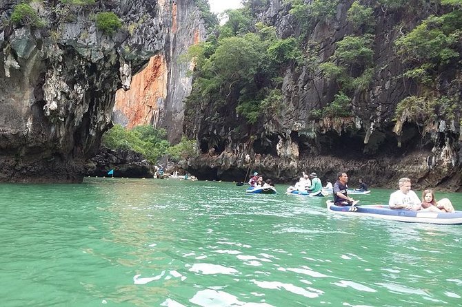 James Bond, Panak and Hong Island Trip + 2 Canoeing By Big Boat From Phuket - Hong Island canoeing: lagoons at water level