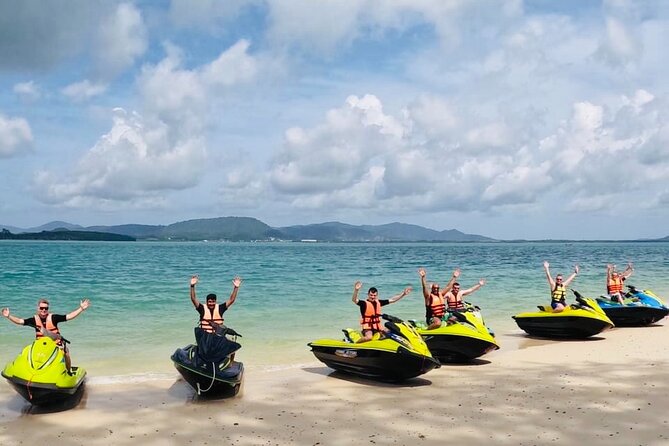 Jet Ski Trip Halfday in Phuket - Sup Island Near Ko Yao Yai: Twin Limestone Rocks for Big-Image Photos