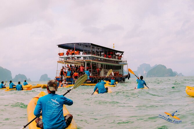 John Gray's Hong by Starlight with Sea Cave Kayaking + Loy Krathong From Phuket - Kayaking through sea caves: thrilling, sometimes tight, and very guide-led