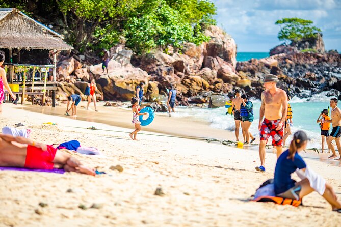 Khai Island Half Day Tour From Phuket - Stop 1: Khai Nok Island for sand, water, and an easy start