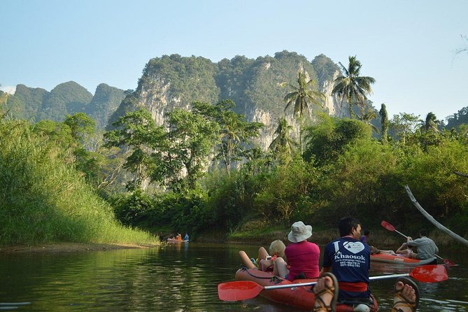 Khao Sok National Park Jungle Safari Full Day Tour from Phuket - Ton Prai Waterfall mini-trek: wet feet are part of the plan