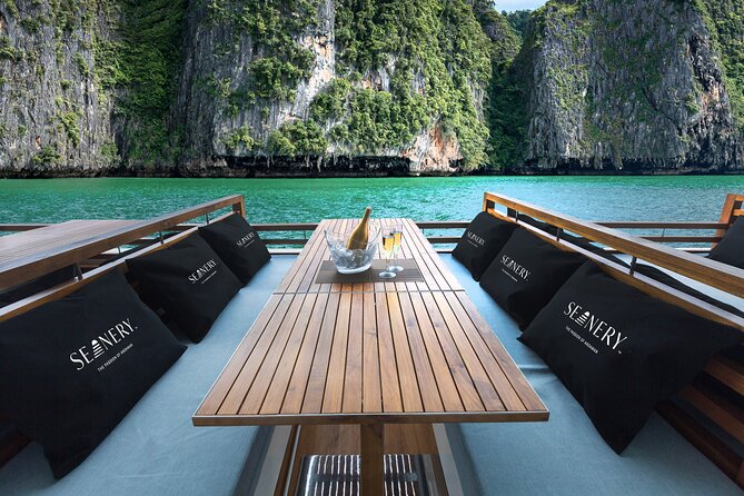 Luxury Boat to James Bond Islands with Lunch and Sunset Dinner - Lawa Island swim stop: fun water time, but not a full beach day