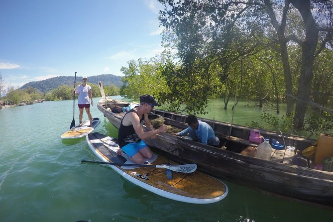 Mangroves SUP Tour Phuket - Getting to the start point: east Phuket pickup and a quiet launch